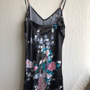 Asian style silk dress